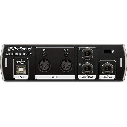 PreSonus AudioBox USB 96 2 X 2 Channel USB Audio Interface Midi Mixer Recording Software