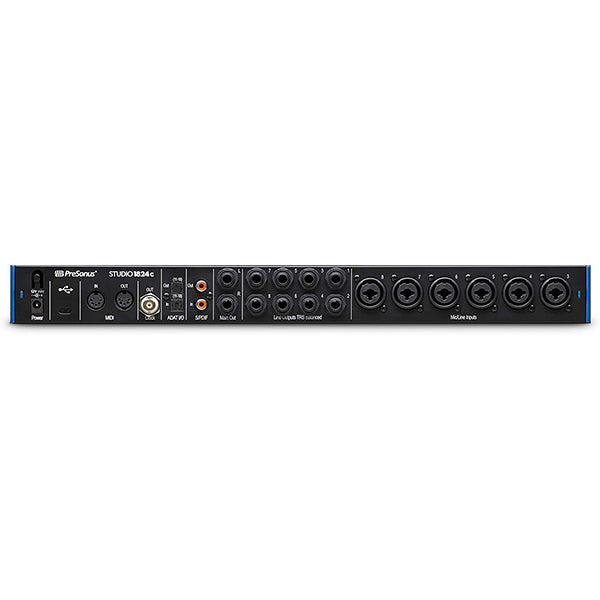 Presonus Studio 1824c USB C 18X18 Audio Interface with Studio One Artist Software (Studio1824c Studio 1824 C)