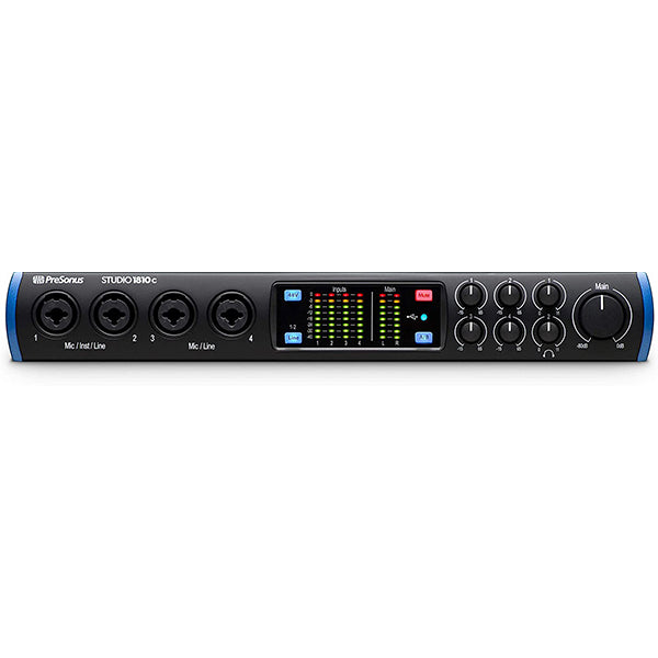 Presonus Studio 1810c USB C 18X8 Audio Interface with Studio One Artist Software (Studio1810c Studio 1810 C)