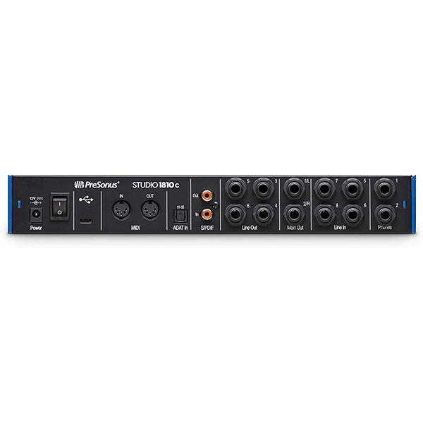 Presonus Studio 1810c USB C 18X8 Audio Interface with Studio One Artist Software (Studio1810c Studio 1810 C)