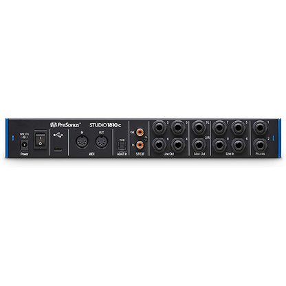 Presonus Studio 1810c USB C 18X8 Audio Interface with Studio One Artist Software (Studio1810c Studio 1810 C)