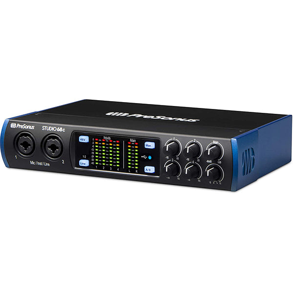 Presonus Studio 68c USB C 6X6 Audio Interface with Studio One Artist Software (Studio68c Studio 68 C)