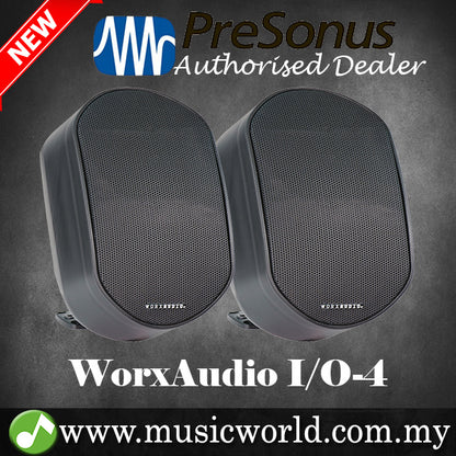 Presonus Commercial WorxAudio I/O-4 100V High-performance Indoor Outdoor Passive Speaker System (Pair)