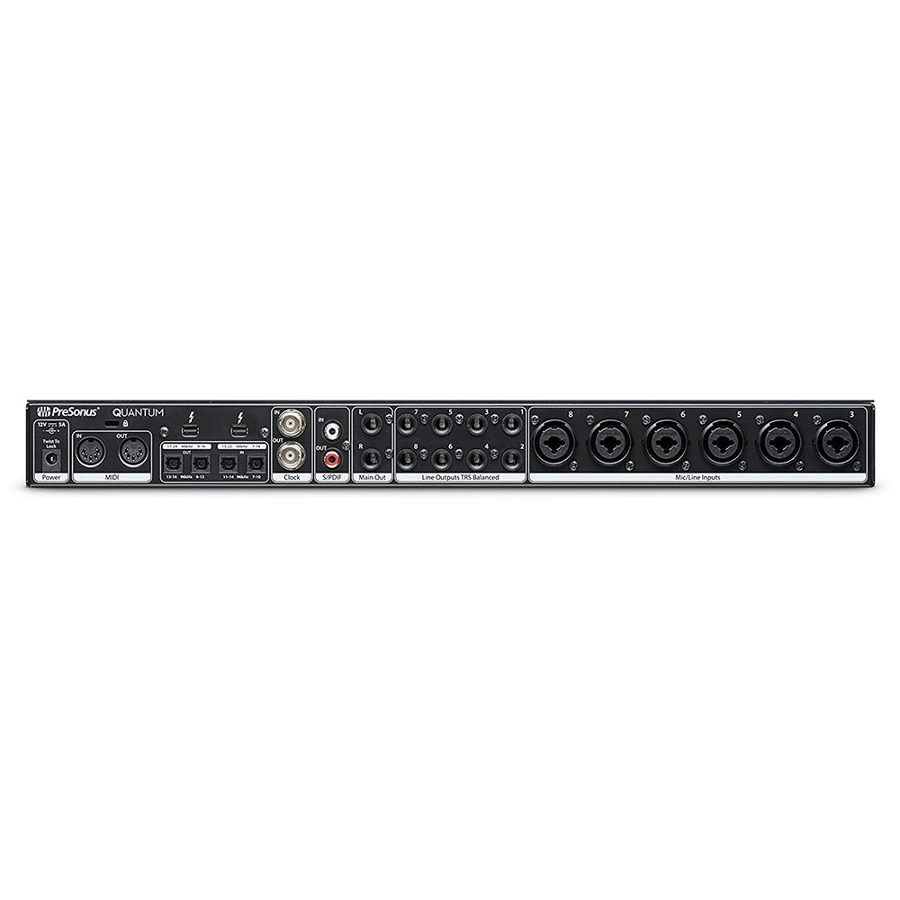 Presonus Quantum 26x32 Thunderbolt 2 Low-Latency Audio Interface & Studio Command Center Recording Mixer (2632)