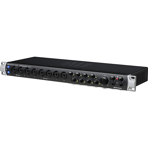 Presonus Quantum 2626 Thunderbolt 3 Audio Interface Recording Mixer with Studio One Artist (Quantum2626)