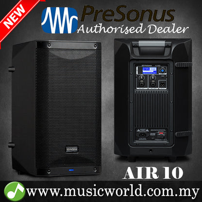 PreSonus Air10 1200W 10" Powered Speaker Active PA Speaker System Loudspeaker (Air 10)
