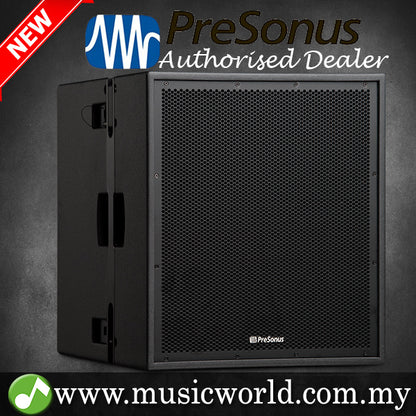 PreSonus CDL18s Dante-enabled 1x18" Active Subwoofer 2,000-watt Subwoofer PA Speaker