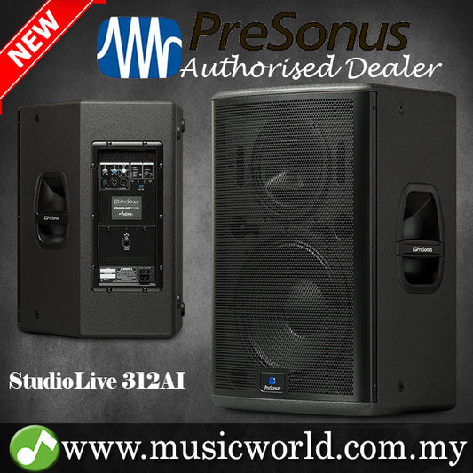 [Discontinued] PreSonus StudioLive 312AI 2000W 12" 3-way PA Powered Active Speaker Integration  Loudspeaker