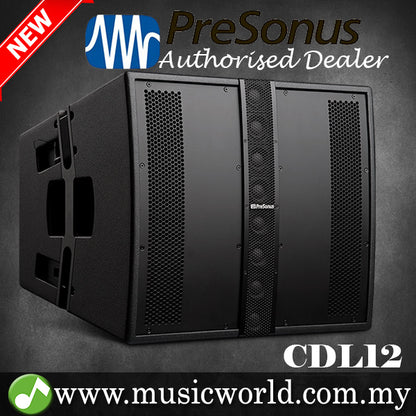 PreSonus CDL12 PA Speaker Hybrid Point Source / Line Array Constant Directivity Loudspeaker (CDL 12)