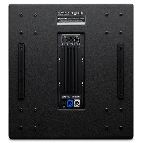 PreSonus CDL18s Dante-enabled 1x18" Active Subwoofer 2,000-watt Subwoofer PA Speaker