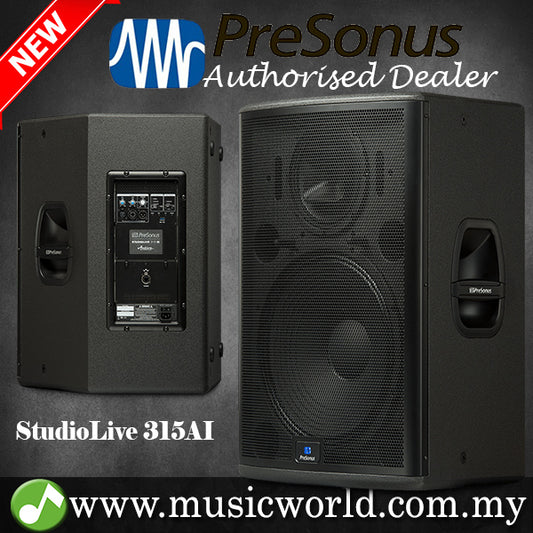 [Discontinued] PreSonus StudioLive 315AI 2000W 15" 3-way PA Powered Active Speaker Integration Loudspeaker