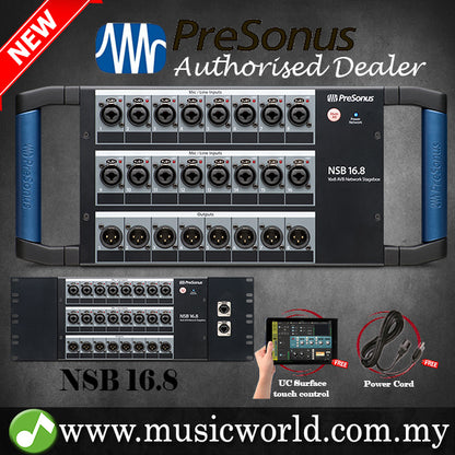PreSonus NSB16.8 AVB Networked Stage Box 16x8 AVB-Networked Digital Stage Box (NSB 16.8)