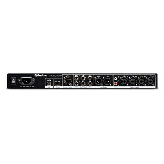 PreSonus StudioLive 16R Series III 16-channel Stage Box and Rack Digital Mixer 18x18 USB 32x32 AVB Audio Interface (16 R)