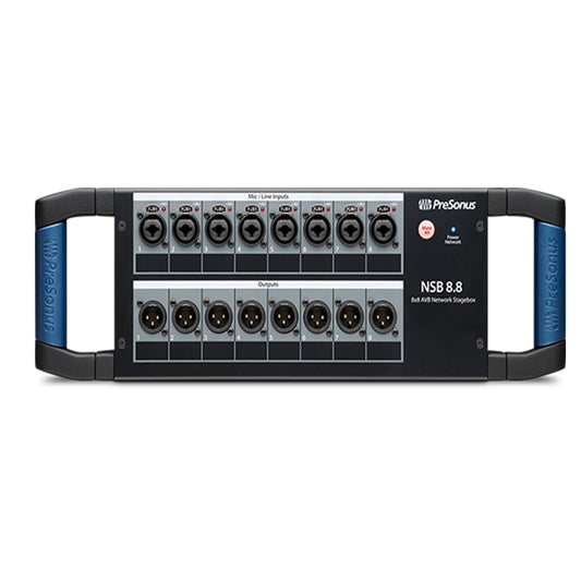 PreSonus NSB8.8 AVB Networked Stage Box 8x8 AVB-Networked Digital Stage Box (NSB 8.8)