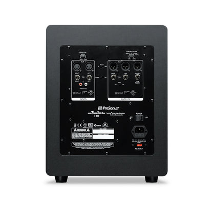 PreSonus Eris E8XT Powered Studio Monitor Pair with Temblor T10 Subwoofer Speaker (E8 XT)