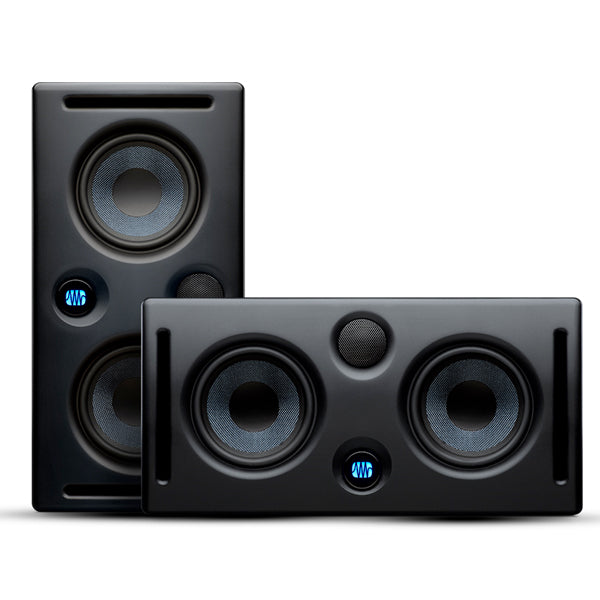 PreSonus Eris E44 Dual 4.5" Professional Powered Studio Monitor Speaker Cabinet Pair (E 44)