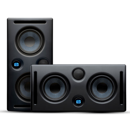 PreSonus Eris E44 Dual 4.5" Professional Powered Studio Monitor Speaker Cabinet Pair (E 44)