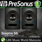 PreSonus Sceptre S6 6" Professional Powered Studio Monitor Speaker Cabinet with Coaxial Alignment and DSP Processing (S 6)
