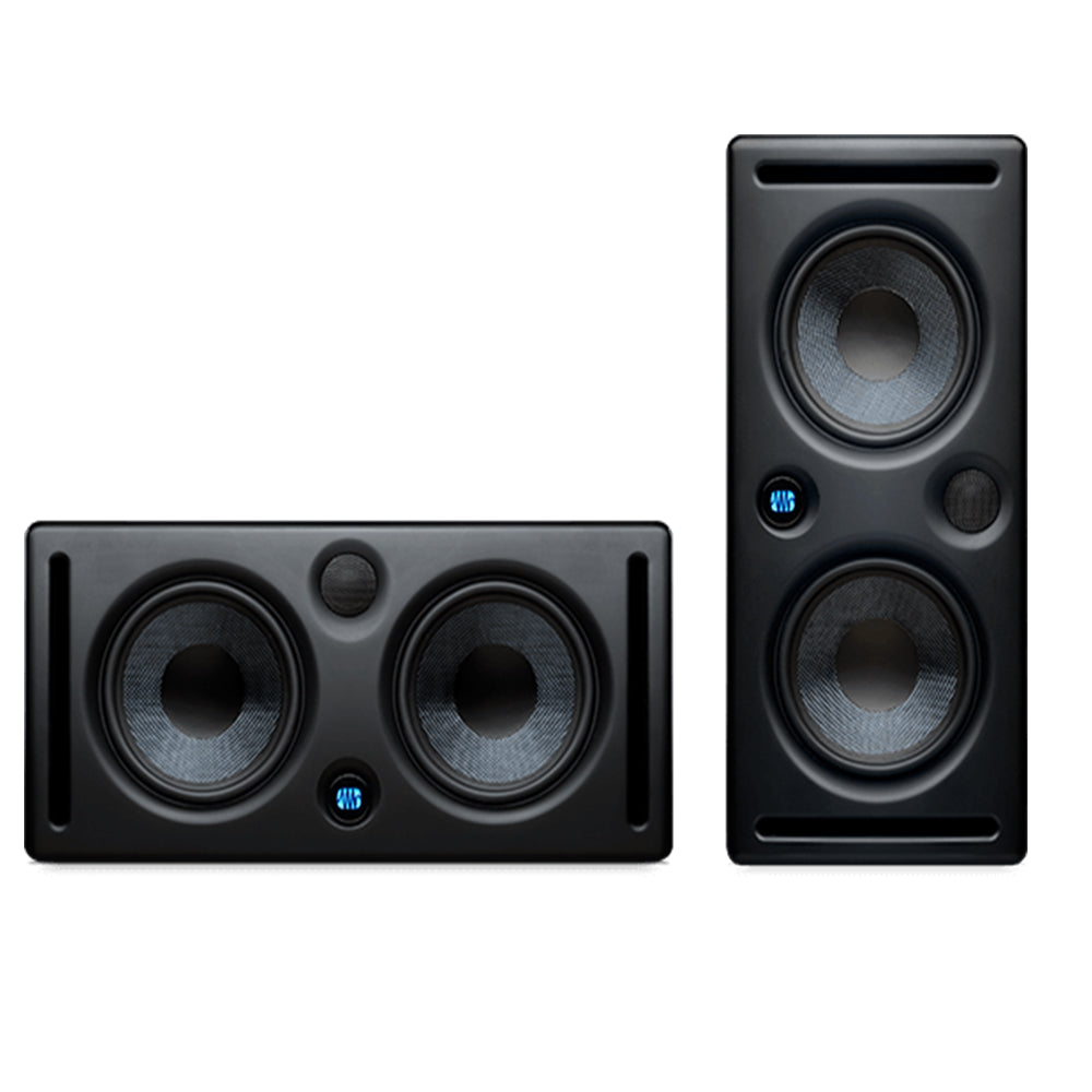 PreSonus Eris E66 Dual 6.5" Professional Powered Multimedia Studio Monitor Speaker Cabinet Pair (E 66)