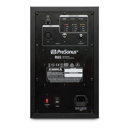 PreSonus R65 6.5" AMT Professional Powered Studio Monitor Speaker Cabinet Pair (R 65)