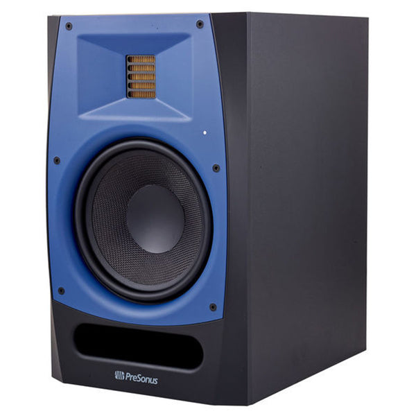 PreSonus R80 8" Professional Powered AMT Studio Monitor Speaker Cabinet Pair with Ribbon Tweeter (R 80)