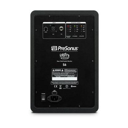 PreSonus Sceptre S6 6" Professional Powered Studio Monitor Speaker Cabinet with Coaxial Alignment and DSP Processing (S 6)