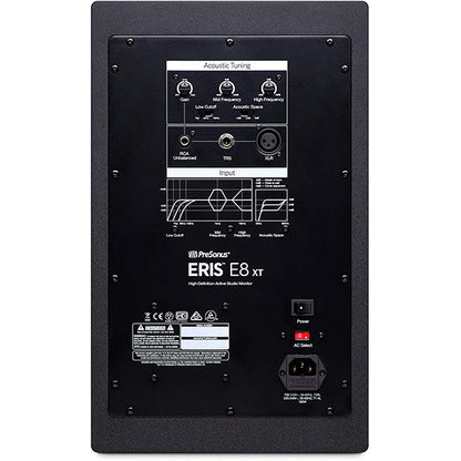 PreSonus Eris E8 XT 8" Powered Studio Monitor Speaker Professional Recording (E8XT)