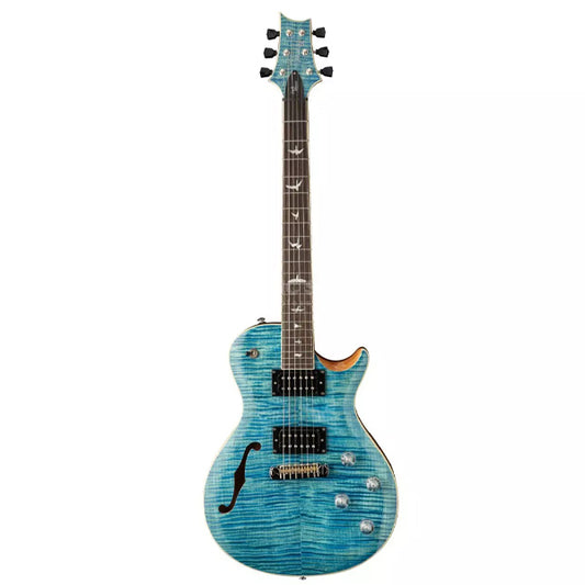 PRS SE Zach Myers Semi Hollow Electric Guitar HH Pickups With Bag - Myers Blue