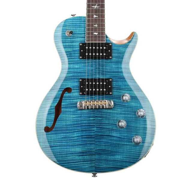 PRS SE Zach Myers Semi Hollow Electric Guitar HH Pickups With Bag - Myers Blue