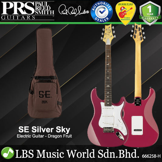 PRS SE Silver Sky Solid Electric Guitar Rosewood Fingerboard with SSS Pickup and Tremolo