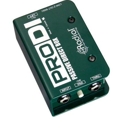 Radial Engineering ProDI Plug and Play Single Channel Passive Direct Box