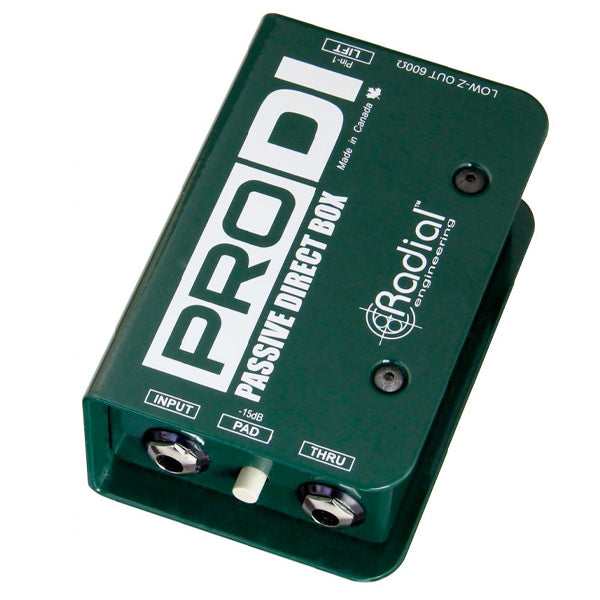 Radial Engineering ProDI Plug and Play Single Channel Passive Direct Box