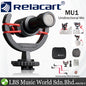 Relacart MU1 Mic Unidirectional Photography Recording Interview Microphone for Phone or Action Camera