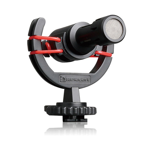 Relacart MU1 Mic Unidirectional Photography Recording Interview Microphone for Phone or Action Camera