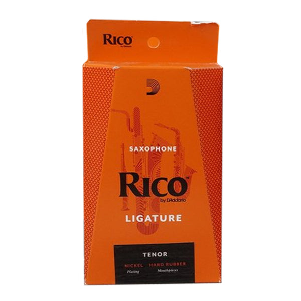 Rico RTS1LN Nickel Plating Tenor Saxophone Ligature Only for Tenor Sax Mouthpiece