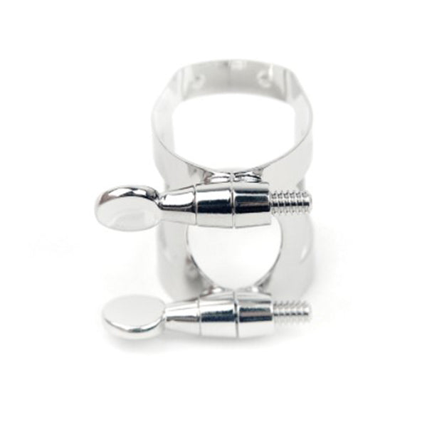 RICO RSS1LN Soprano Saxophone Mouthpiece Ligature Holder Silver Plated For Soprano Sax