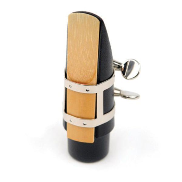 RICO RSS1LN Soprano Saxophone Mouthpiece Ligature Holder Silver Plated For Soprano Sax