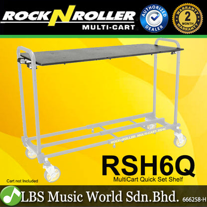 Rock N Roller RSH6Q MultiCart Quick Set Shelf Table Top for R6RT, R6G, and R64C
