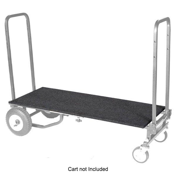 Rock N Roller RSD10 Solid Deck with Carpeting for Cart Models R8, R10, R11G, and R12