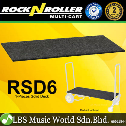 Rock N Roller RSD6 Multi Cart Solid Deck for R6RT