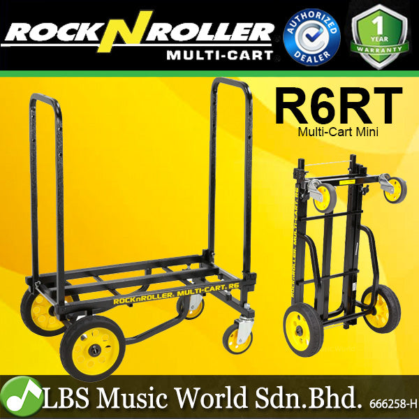 Rock N Roller 8 in 1 Multi Purpose Quick and Easy Multi Cart (R12 Stealth, R18RT, R2RT, R6RT, R8RT)
