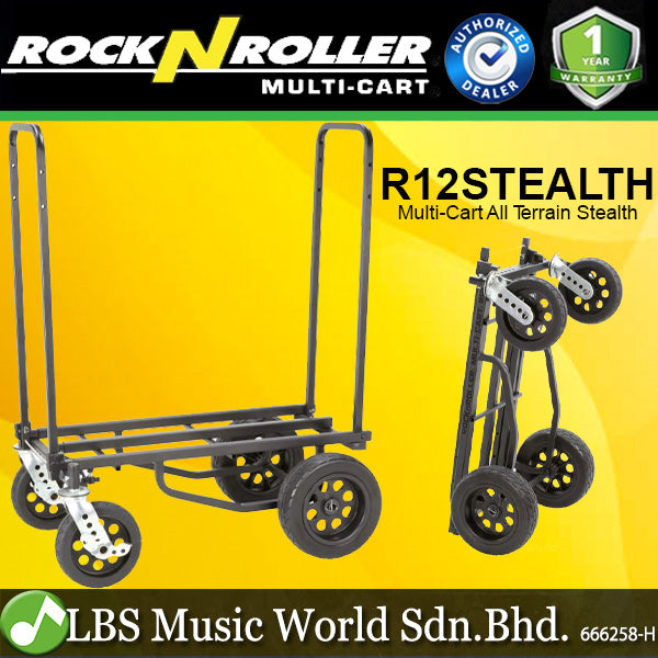 Rock N Roller 8 in 1 Multi Purpose Quick and Easy Multi Cart (R12 Stealth, R18RT, R2RT, R6RT, R8RT)