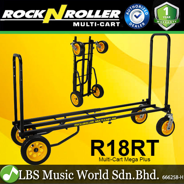 Rock N Roller 8 in 1 Multi Purpose Quick and Easy Multi Cart (R12 Stealth, R18RT, R2RT, R6RT, R8RT)