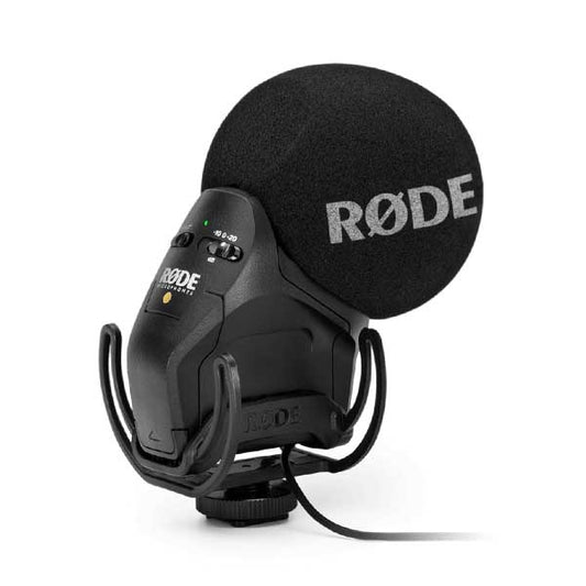 Rode Stereo VideoMic Pro Stereo On Camera Microphone Super Cardioid Condenser Mic (Video Mic)