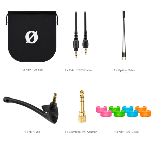 Rode NTH-100M Professional Over Ear Headset with Headphone Microphone (NTH100M NTH100 M)