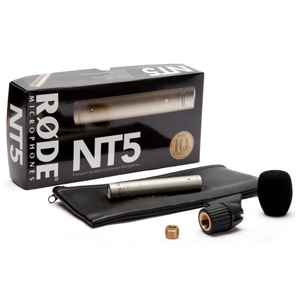 Rode NT5 Small Diaphragm Condenser Microphone Compact Cardioid Mic (NT 5)