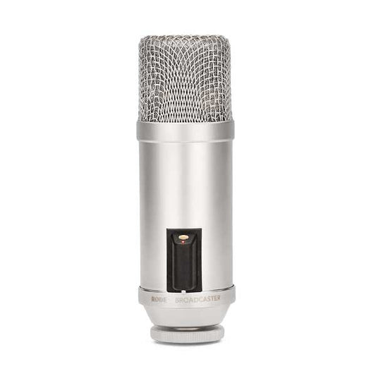 Rode Broadcaster Large Diaphragm Condenser Microphone with Internal Mic Pop Filter