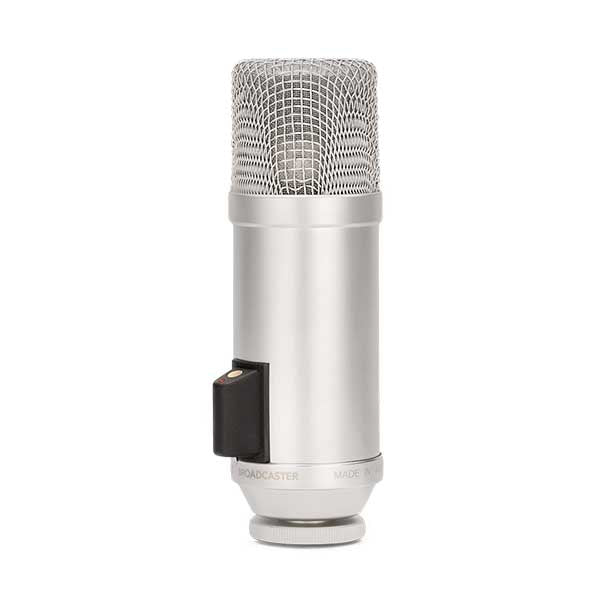 Rode Broadcaster Large Diaphragm Condenser Microphone with Internal Mic Pop Filter