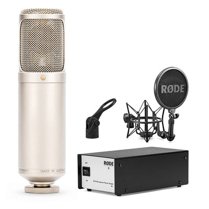 Rode K2 Large Diaphragm Tube Condenser Microphone Omnidirectional Cardioid Mic