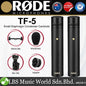 Rode TF-5 Small Diaphragm Mic Cardioid Condenser Microphone with Recording Kit - Pair (TF5)